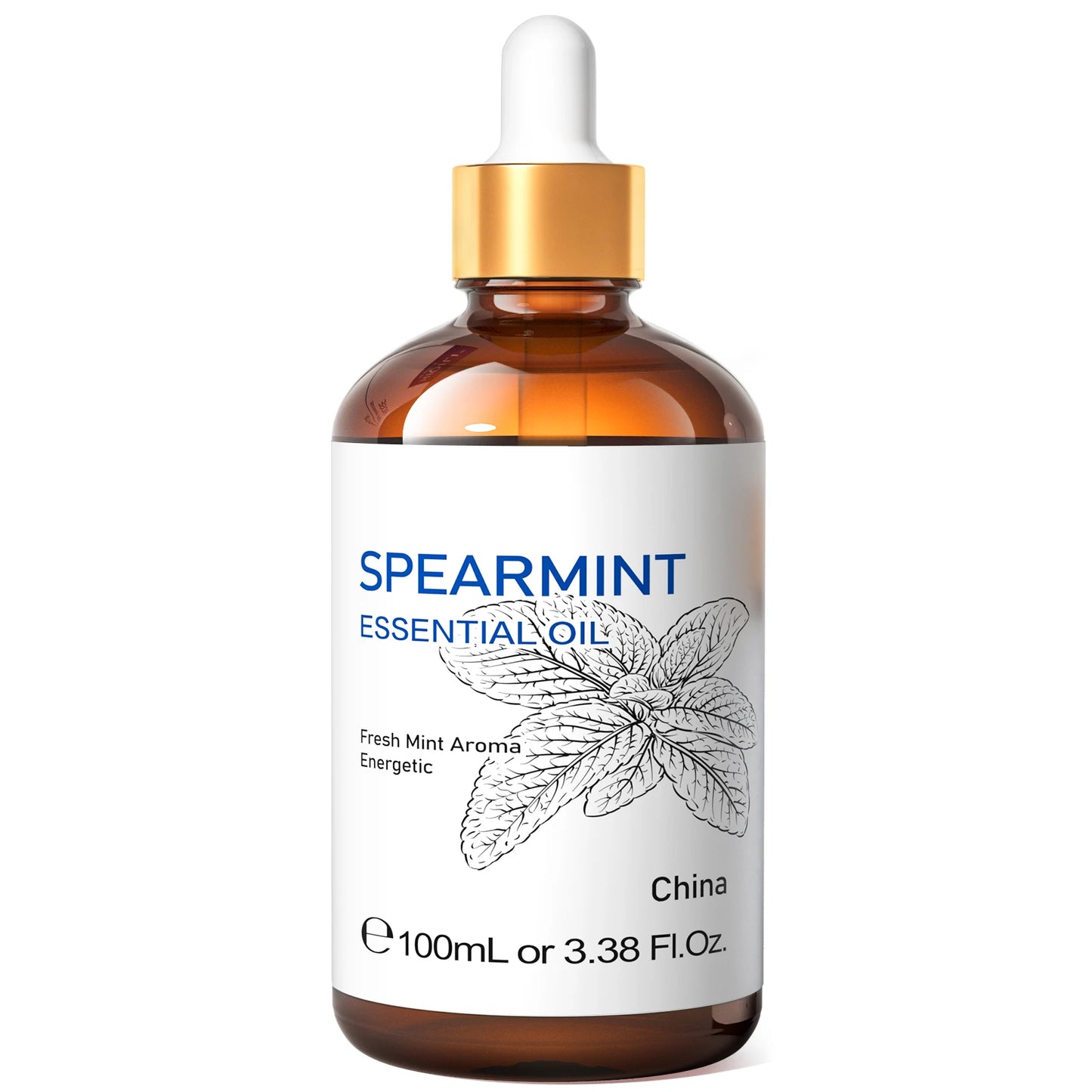 HIQILI Spearmint Vanilla Rose Cinnamon Lemon Essential Oil