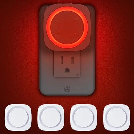 Four Pack Auto Dimmable Night Lights With Dust To Dawn Sensor