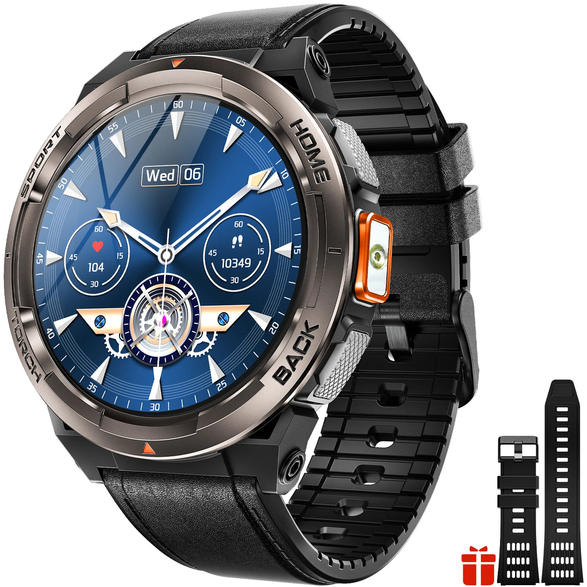 EIGIIS KE5 Smartwatch With Compass Barometer And Waterproof Design
