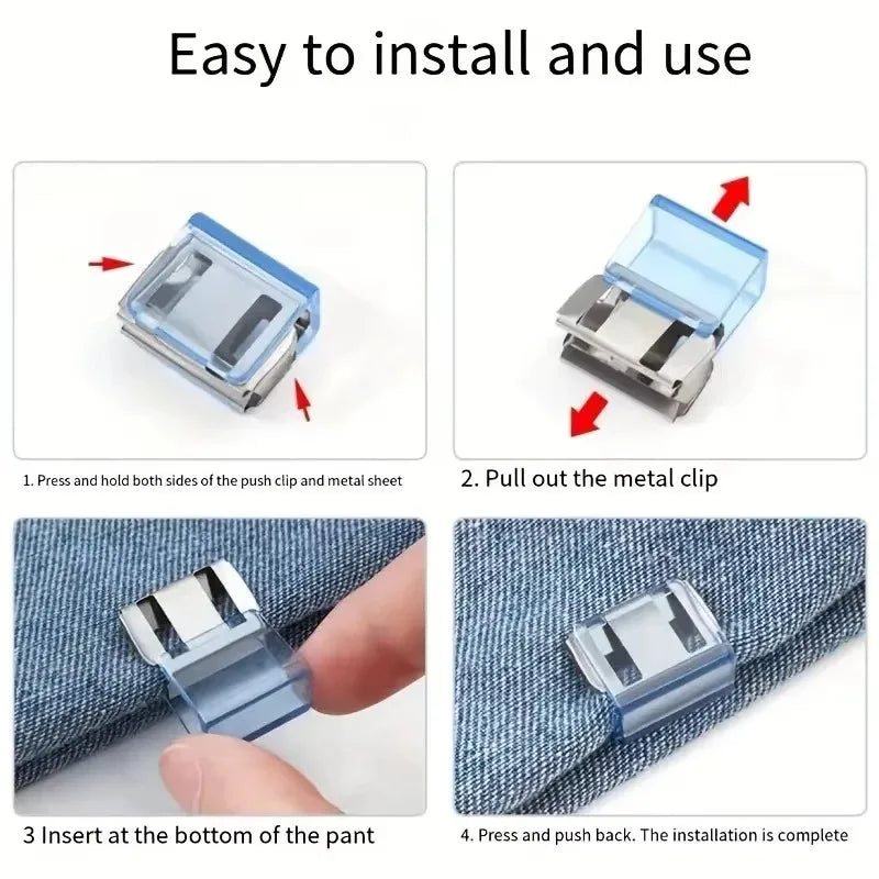Invisible Detachable Anti Slide Trouser Clips For Sewing And Clothing