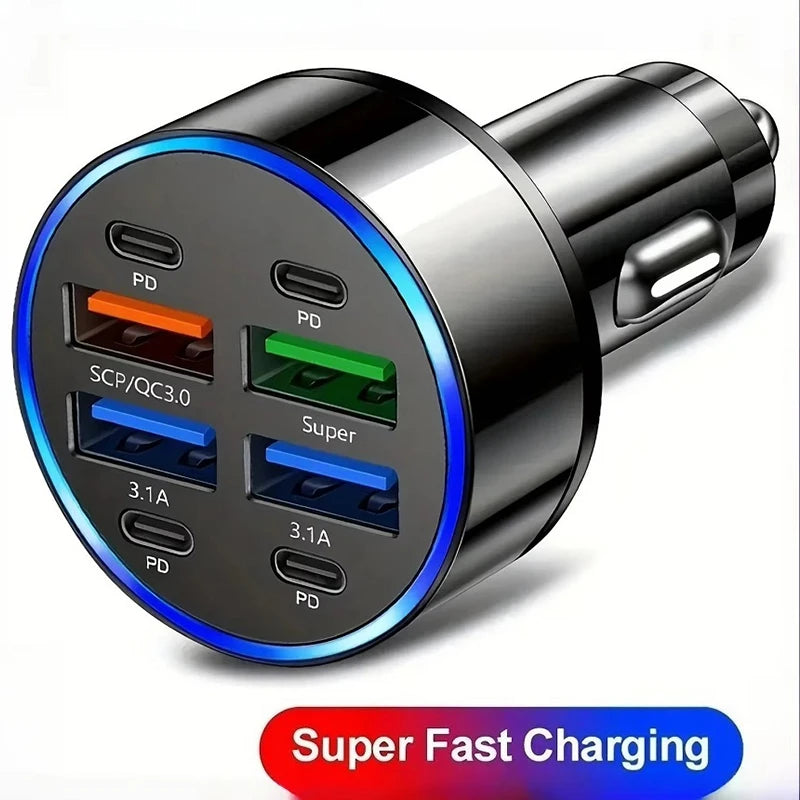 Professional Car Charger Usb Pd Type C Quick Charge Adapter