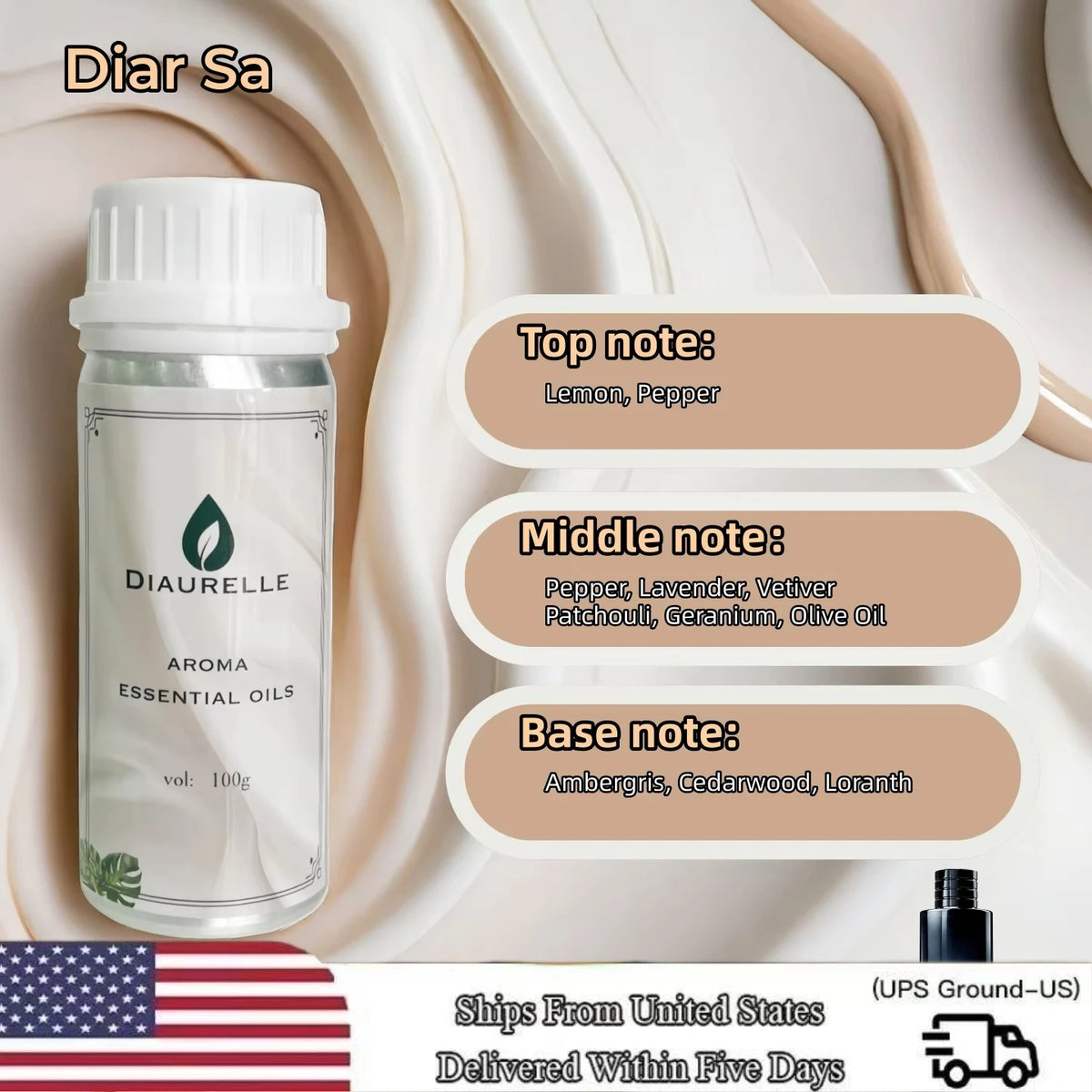 Premium Santal Inspired Essential Oil For Home Fragrance And Diffusers