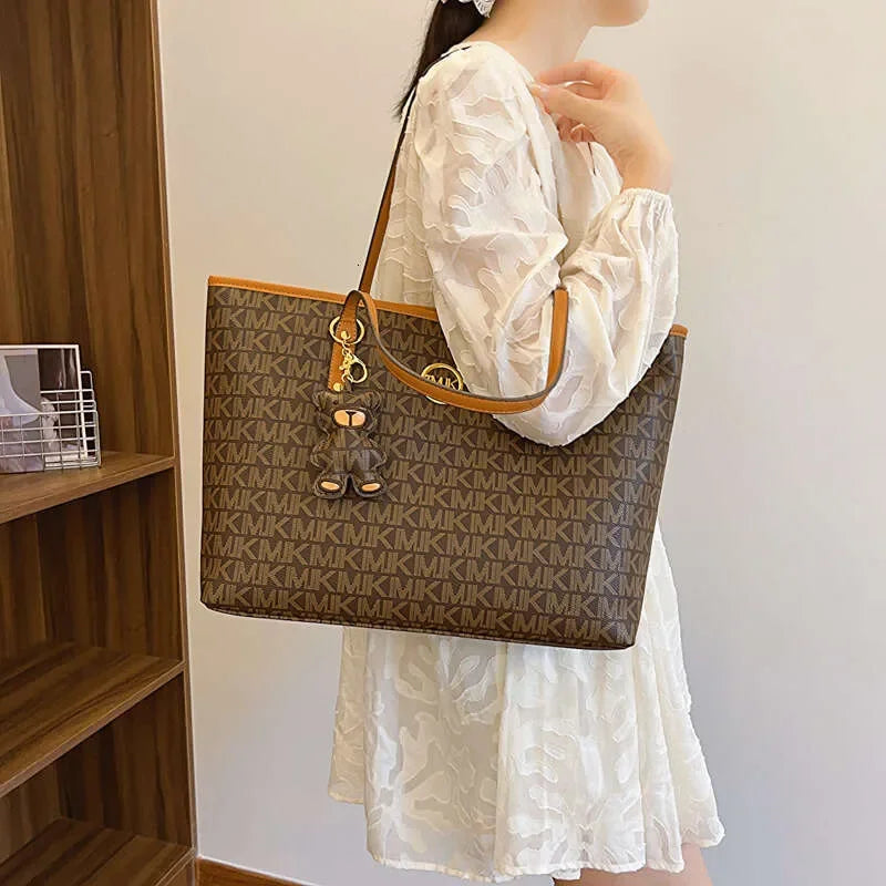 Women Genuine Leather Square Shoulder Bag With Adjustable Strap