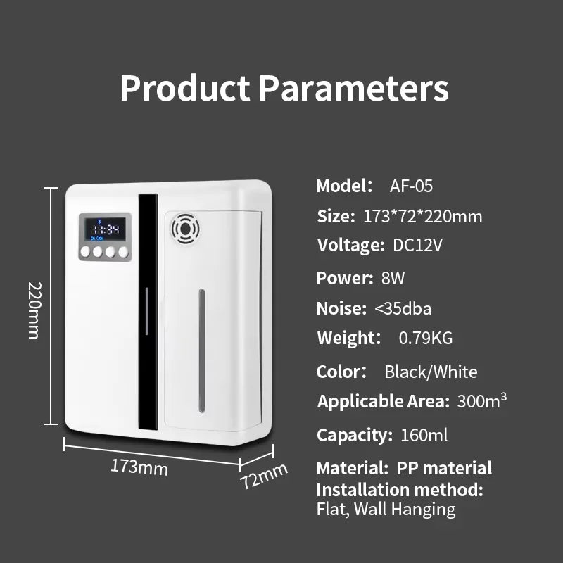 Namste Bluetooth Wall Hanging Aroma Diffuser And Air Freshener