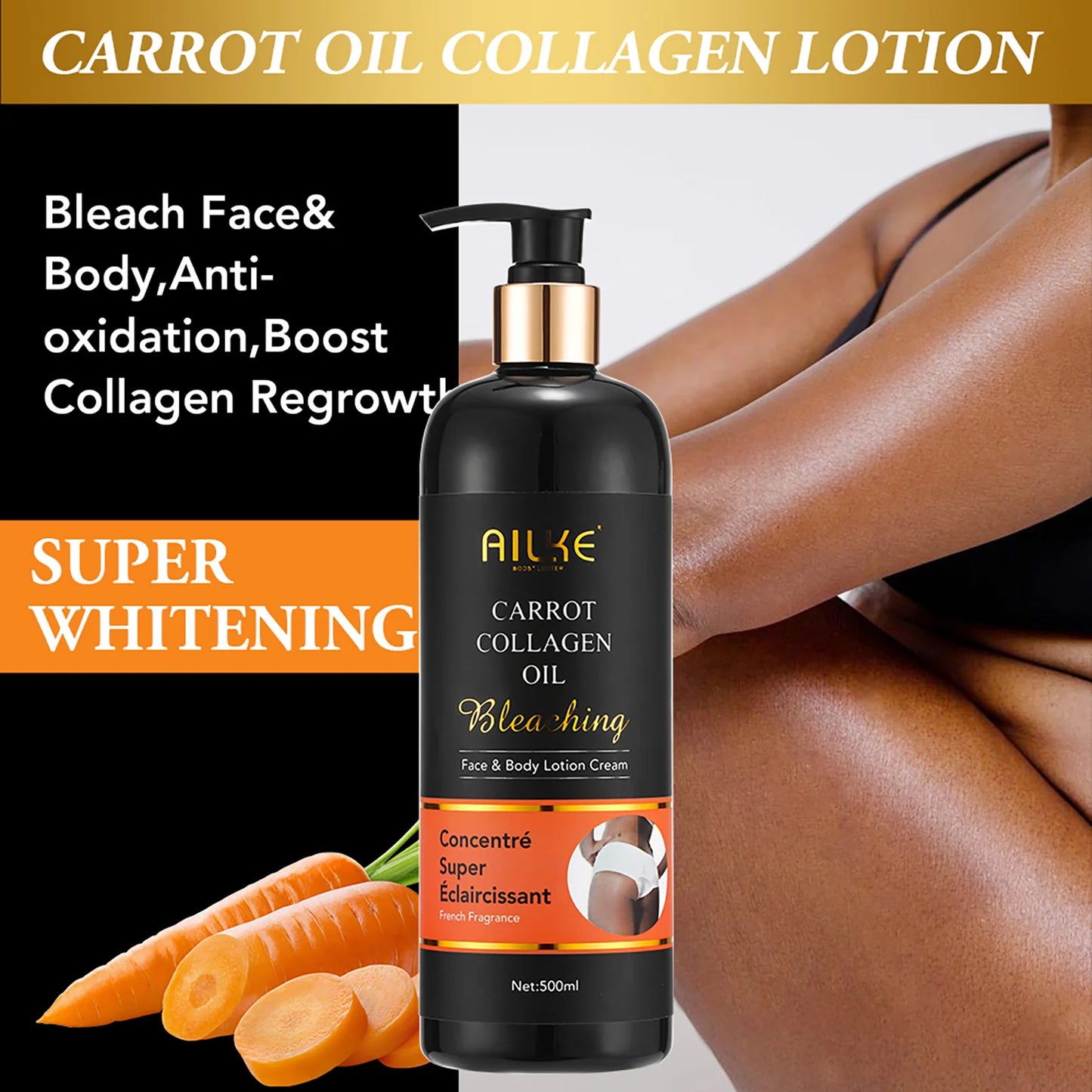 AILKE Collagen Skin Care Kit For Whitening And Spot Removal