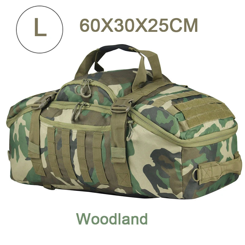 LQARMY Molle Tactical Backpack For Outdoor Hiking And Travel