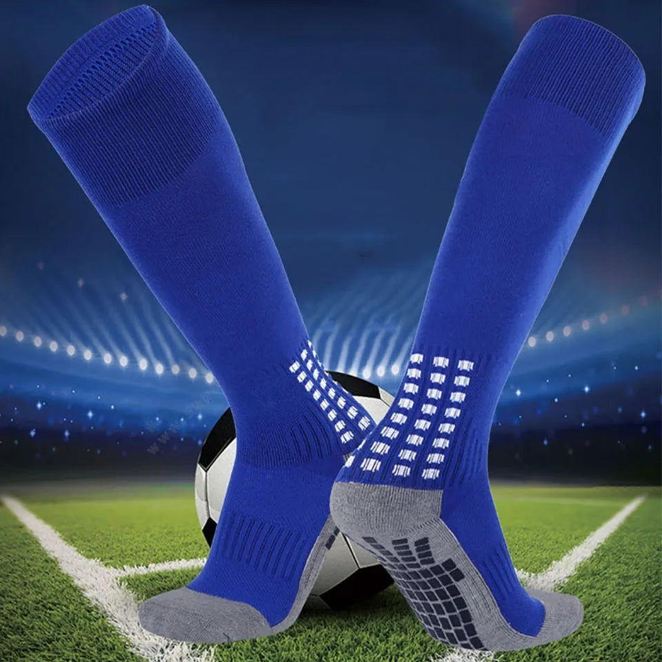 Loogdeel Unisex Soccer Knee High Anti Slip Sports Socks