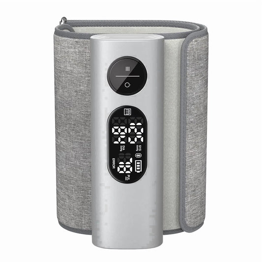Bluetooth Upper Arm Blood Pressure Monitor Large Display Rechargeable
