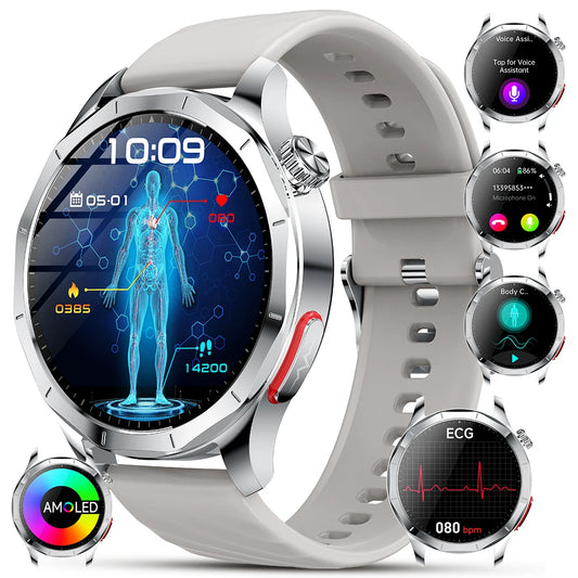 Marsyu Integrated Health Smartwatch Supporting Ecg And Ppg Monitoring