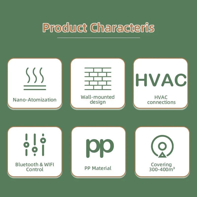 Aroma Tunnel Smart WiFi Bluetooth Waterless Aroma Diffuser Machine