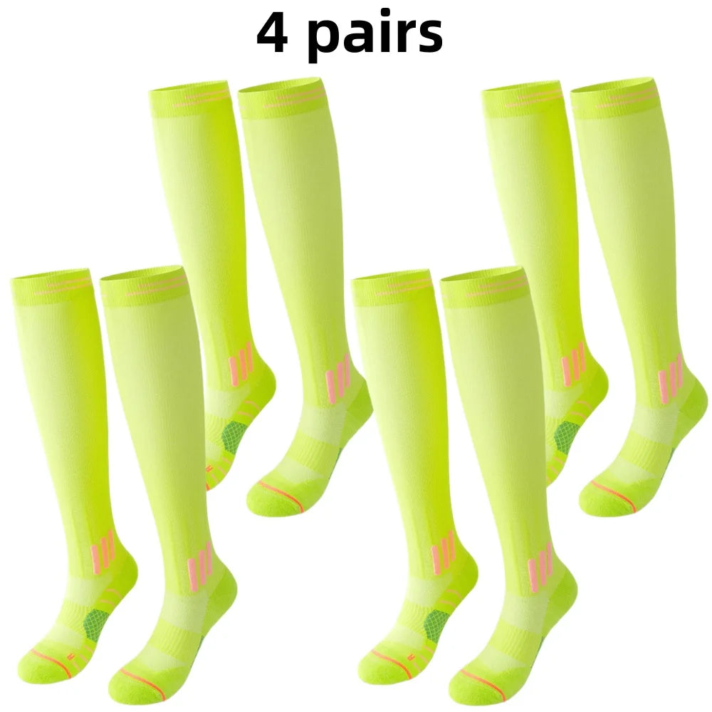 Women Compression Yoga Socks For Summer Fitness Running