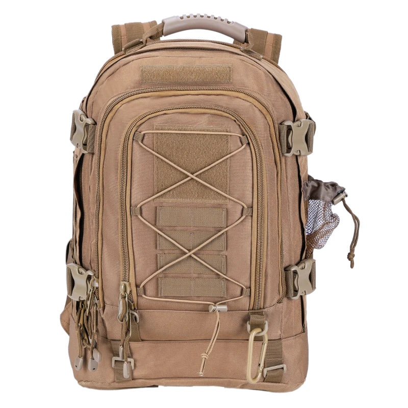 LQARMY Large Capacity 65L Outdoor Tactical Hiking Backpack