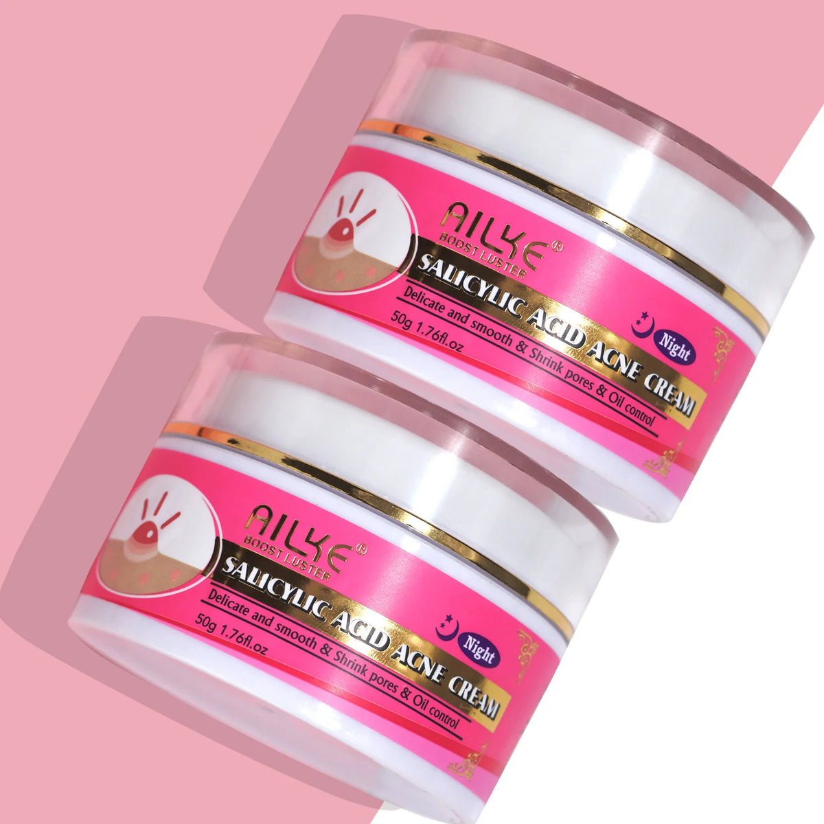 Ailke Organic Anti Acne Face Cream With Oil Control Brightening