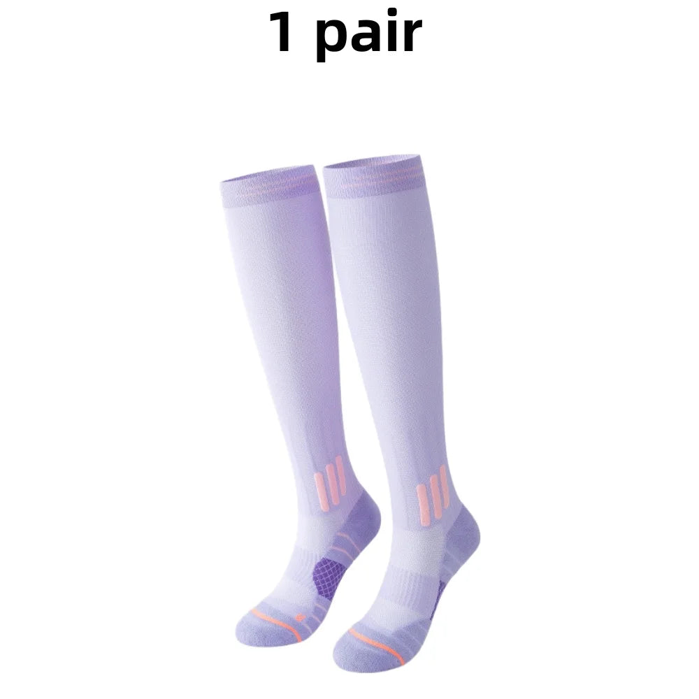 Women Compression Yoga Socks For Summer Fitness Running