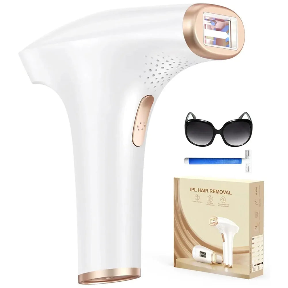 JooYee IPL Hair Removal Epilator For Safe Permanent Face And Body Use