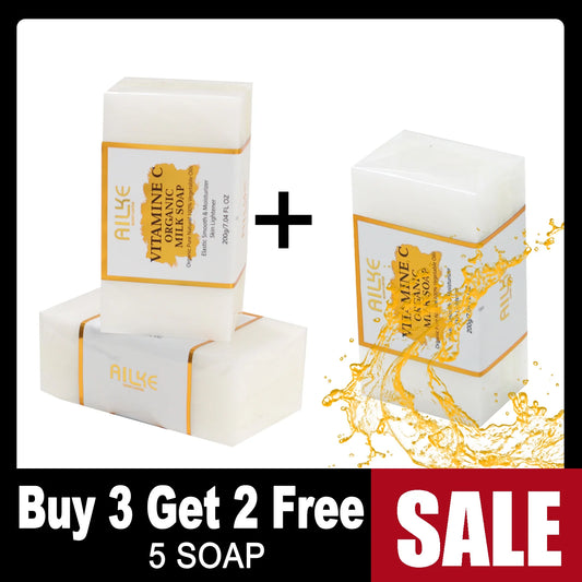 Kyliefit Organic Milk Vitamin C Whitening Anti Aging Soap