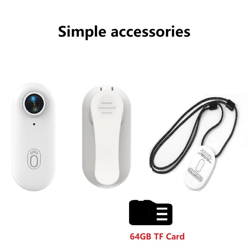 KIDKD Portable 4K Action Camera With WiFi 64GB Memory