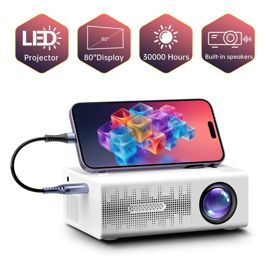Portable Mini Projector Including Remote And Usb Interface