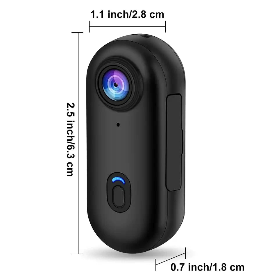 KIDKD Portable 4K Action Camera With WiFi 64GB Memory