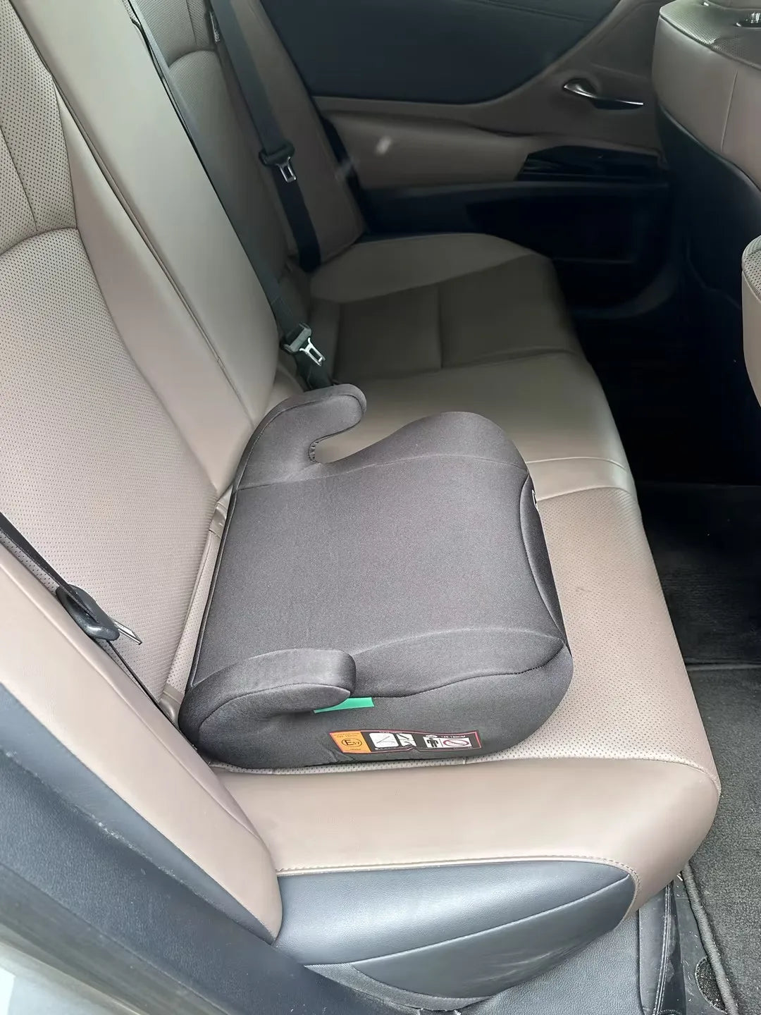Ergonomic Backless Kids Booster Seat With Belt Position Guide