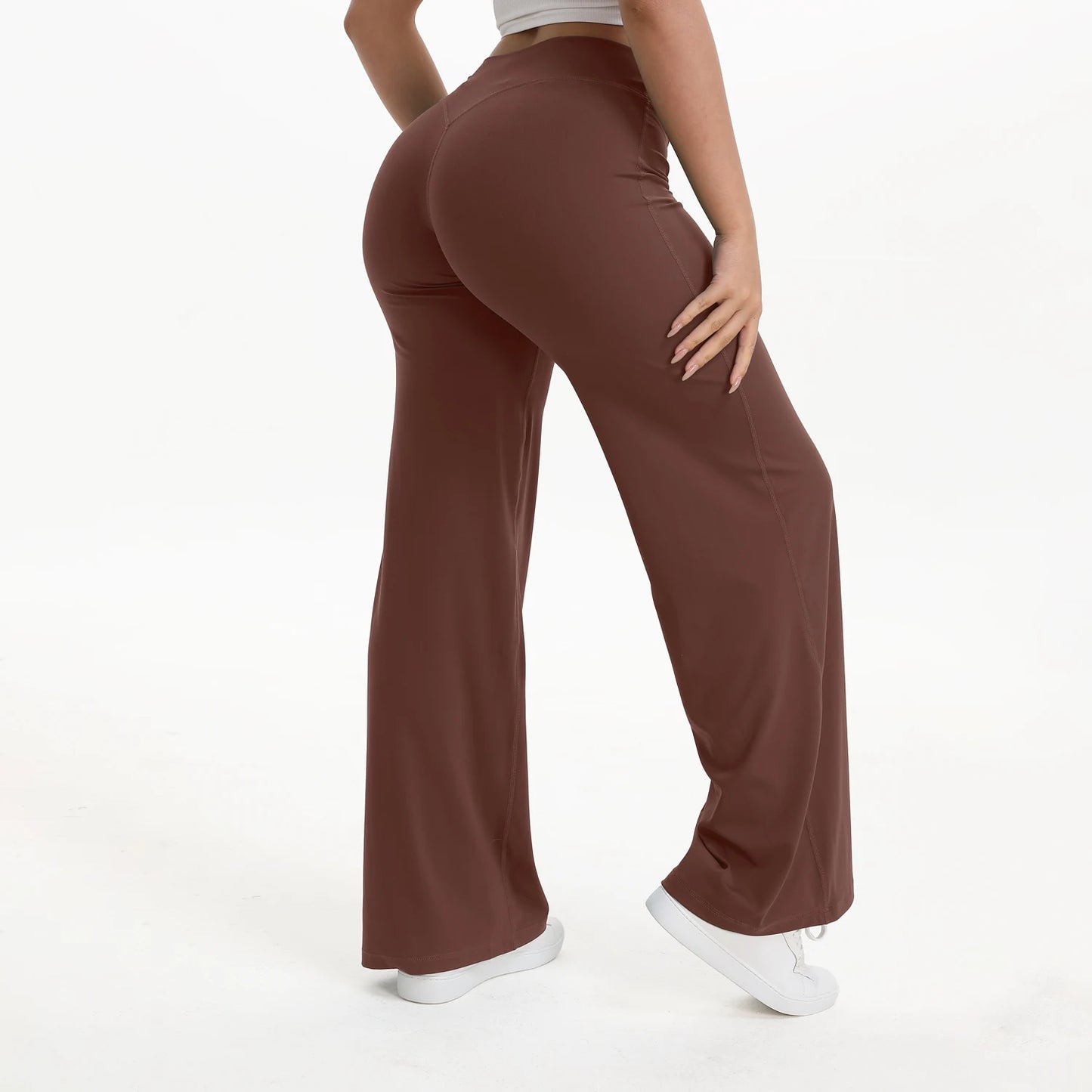 Nclagen SoftMotion Straight Leg Women Yoga Athletic Pants