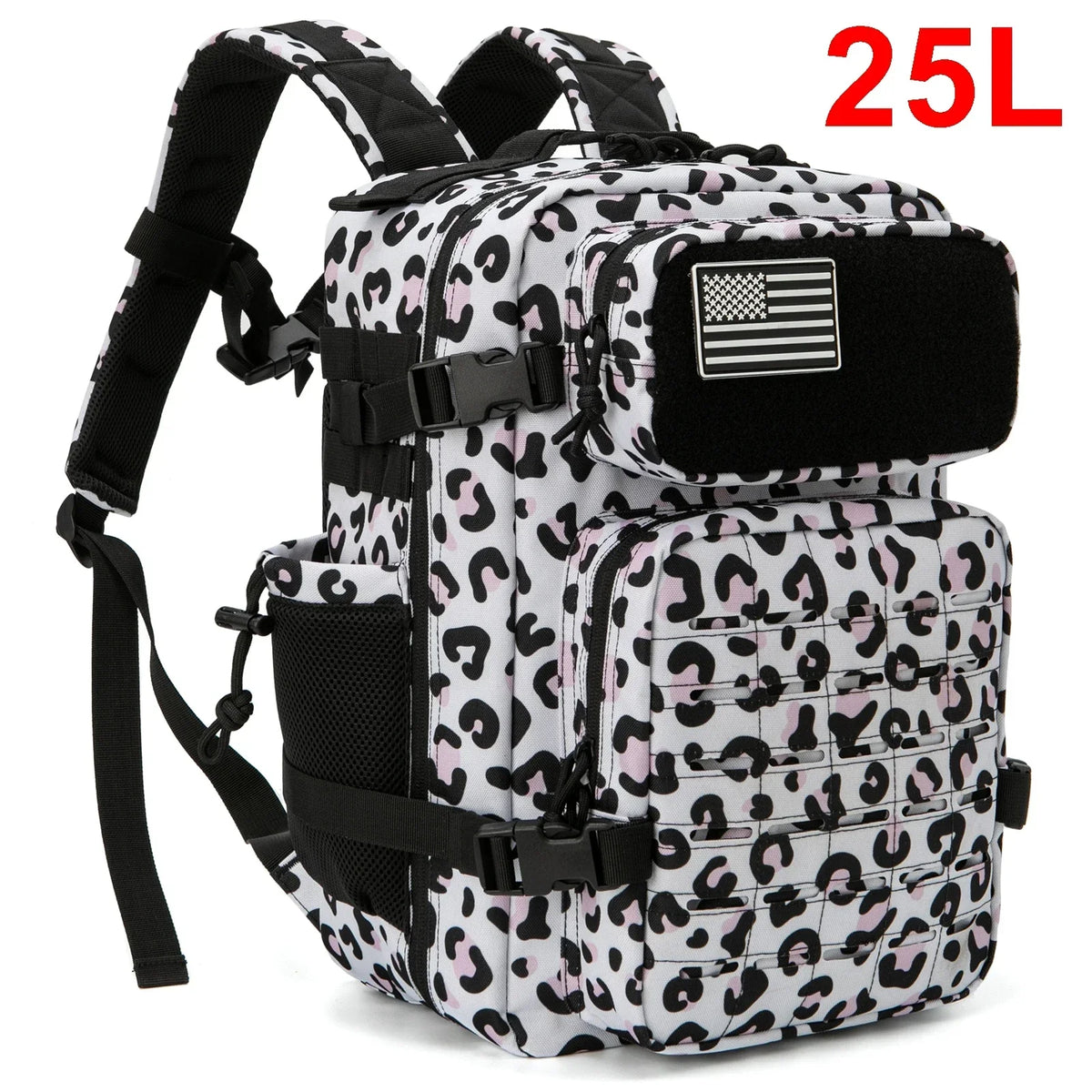 Refi Gear 25L Tactical MOLLE Backpack For Hiking Survival