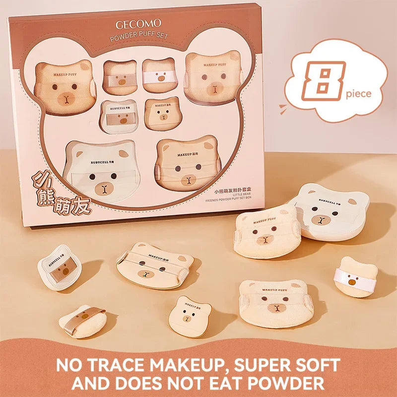 GecomO Soft Air Cushion Powder Puff For Makeup Foundation