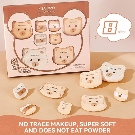 GecomO Soft Air Cushion Powder Puff For Makeup Foundation