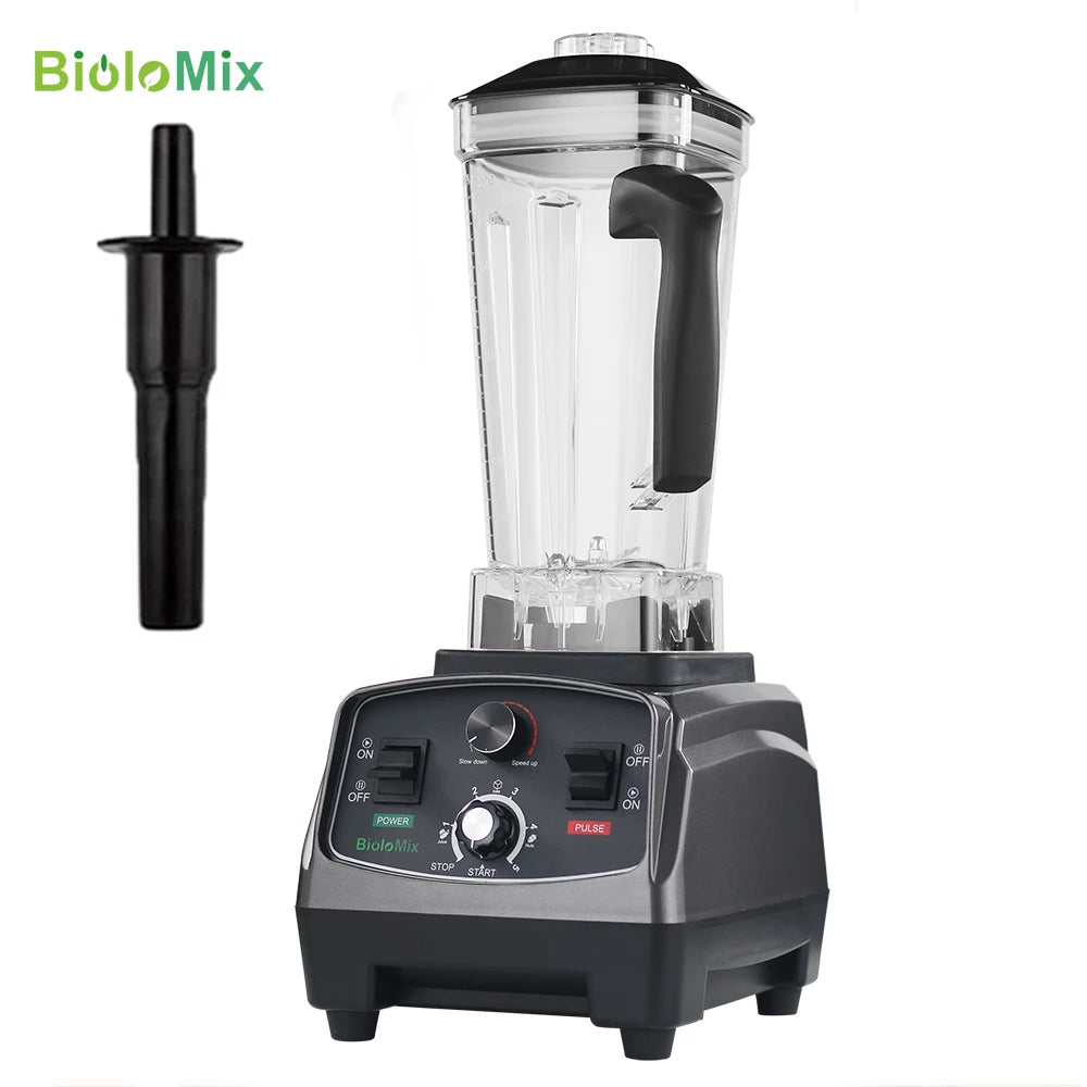 Biolomix Heavy Duty Timer Blender With Tritan Mixing Jar